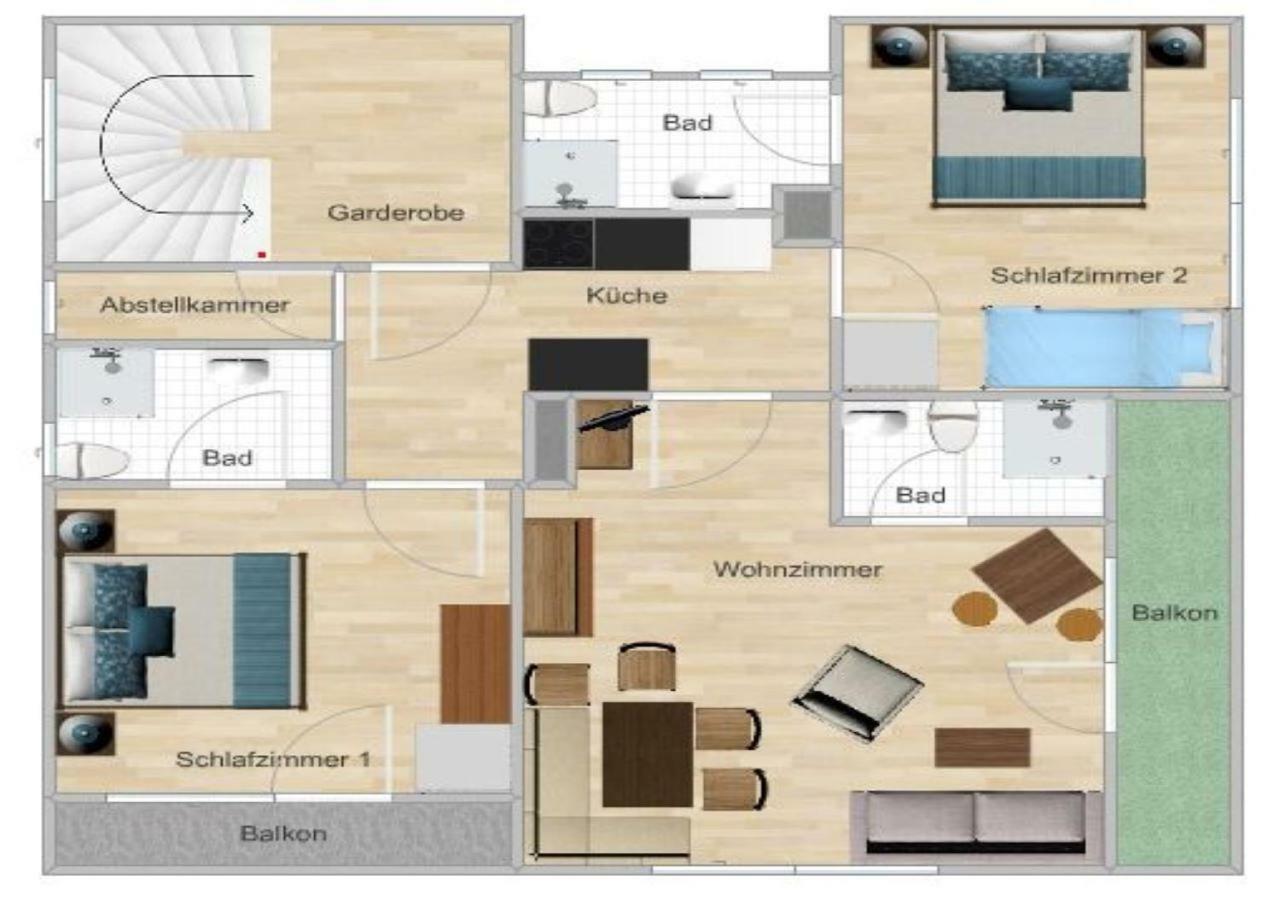 Haus Am Rechten Fleck カウナータール エクステリア 写真